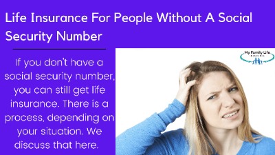 intro slide for people without social security number get life insurance