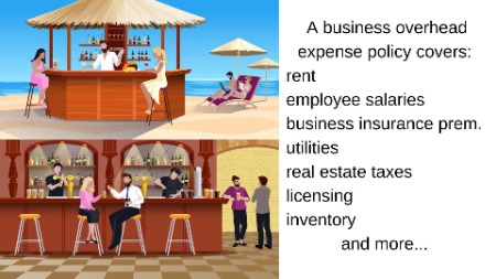 to show how a business overhead expense disability insurance policy protects chefs