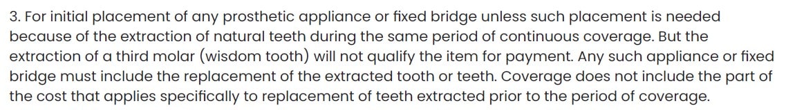 an example of the missing tooth clause.