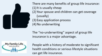 To show the benefits of group life insurance