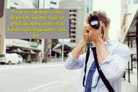 to show that the type of photography matters for disability insurance for photographers